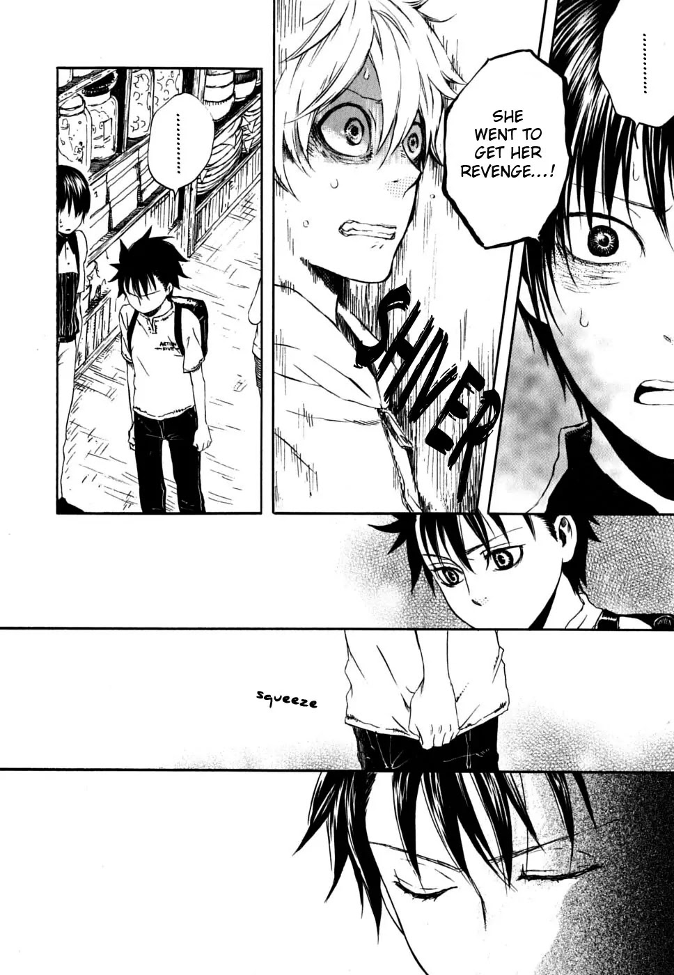 Jigokudou Reikai Tsuushin Chapter 1 page 71 - Chapter 1: The Hall of Hell, the Three Bad Kids, and the Ghost