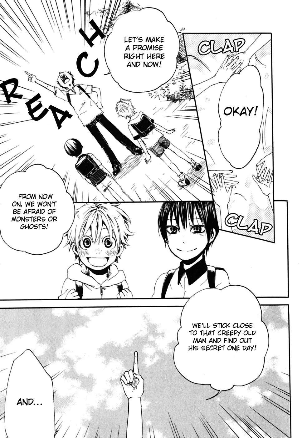Jigokudou Reikai Tsuushin Chapter 1 page 76 - Chapter 1: The Hall of Hell, the Three Bad Kids, and the Ghost