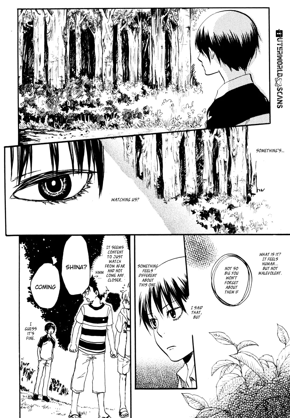Jigokudou Reikai Tsuushin Chapter 14 page 22 - Chapter 14: Fireflies at Night