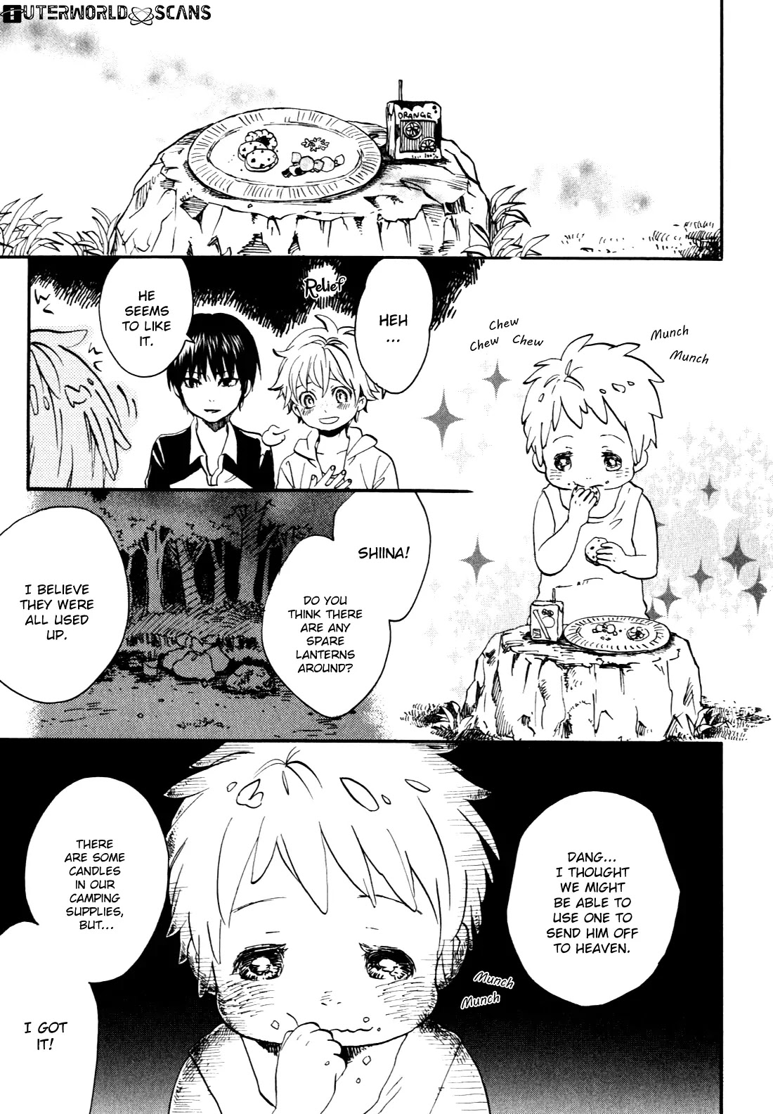 Jigokudou Reikai Tsuushin Chapter 14 page 29 - Chapter 14: Fireflies at Night