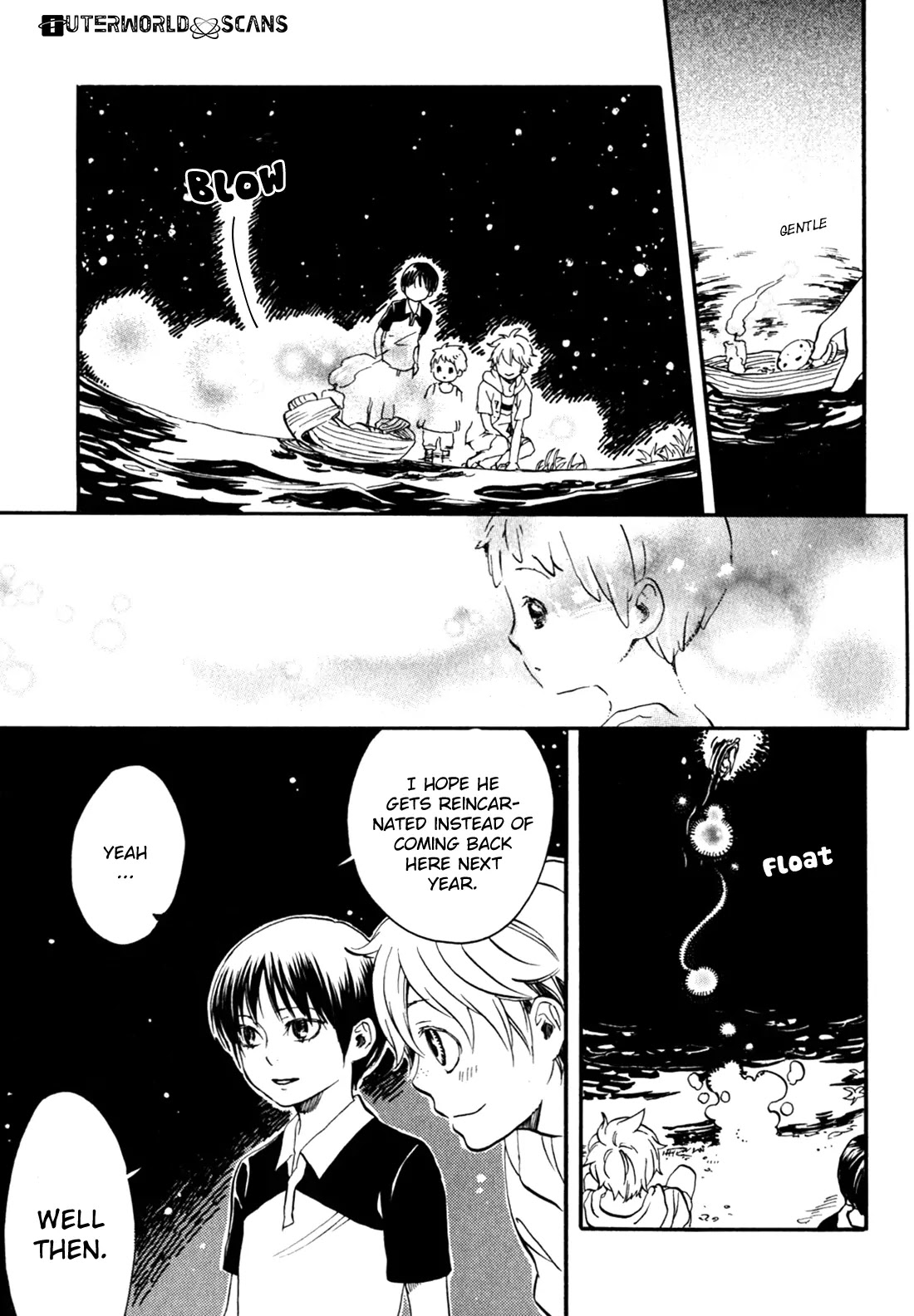 Jigokudou Reikai Tsuushin Chapter 14 page 33 - Chapter 14: Fireflies at Night