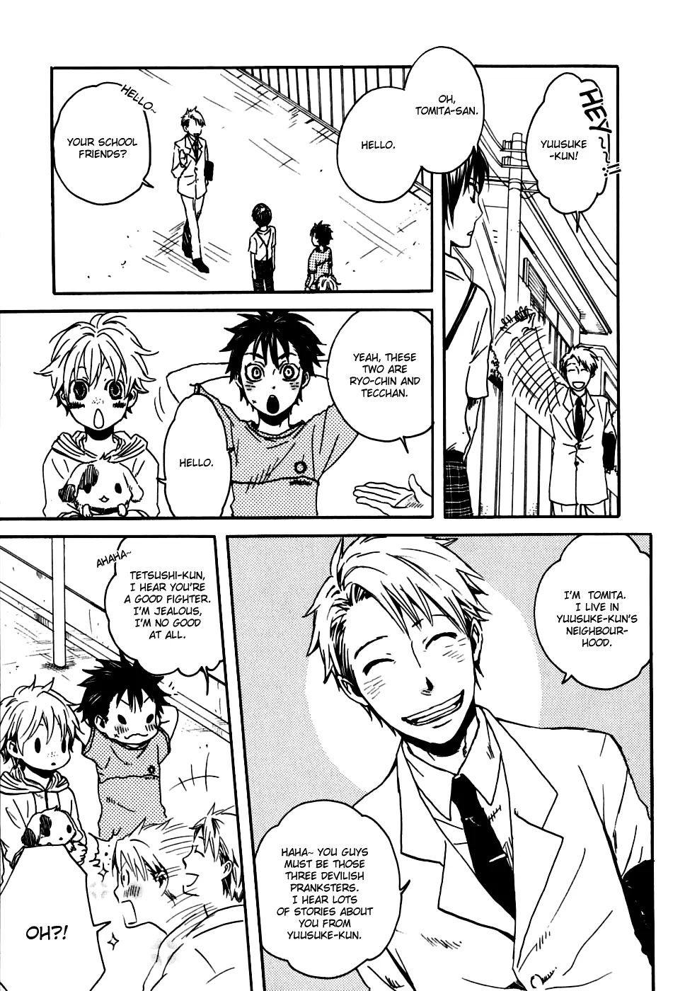 Jigokudou Reikai Tsuushin Chapter 4 page 5 - Chapter 4: Fall Into Hell