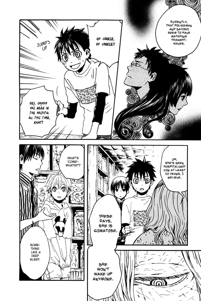 Jigokudou Reikai Tsuushin Chapter 8 page 18 - Chapter 8: Chasing after the Ikiryou (Part 2)
