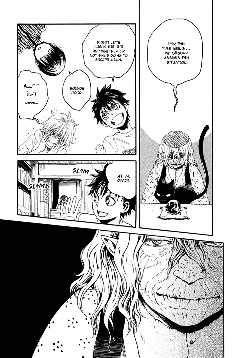 Jigokudou Reikai Tsuushin Chapter 8 page 21 - Chapter 8: Chasing after the Ikiryou (Part 2)