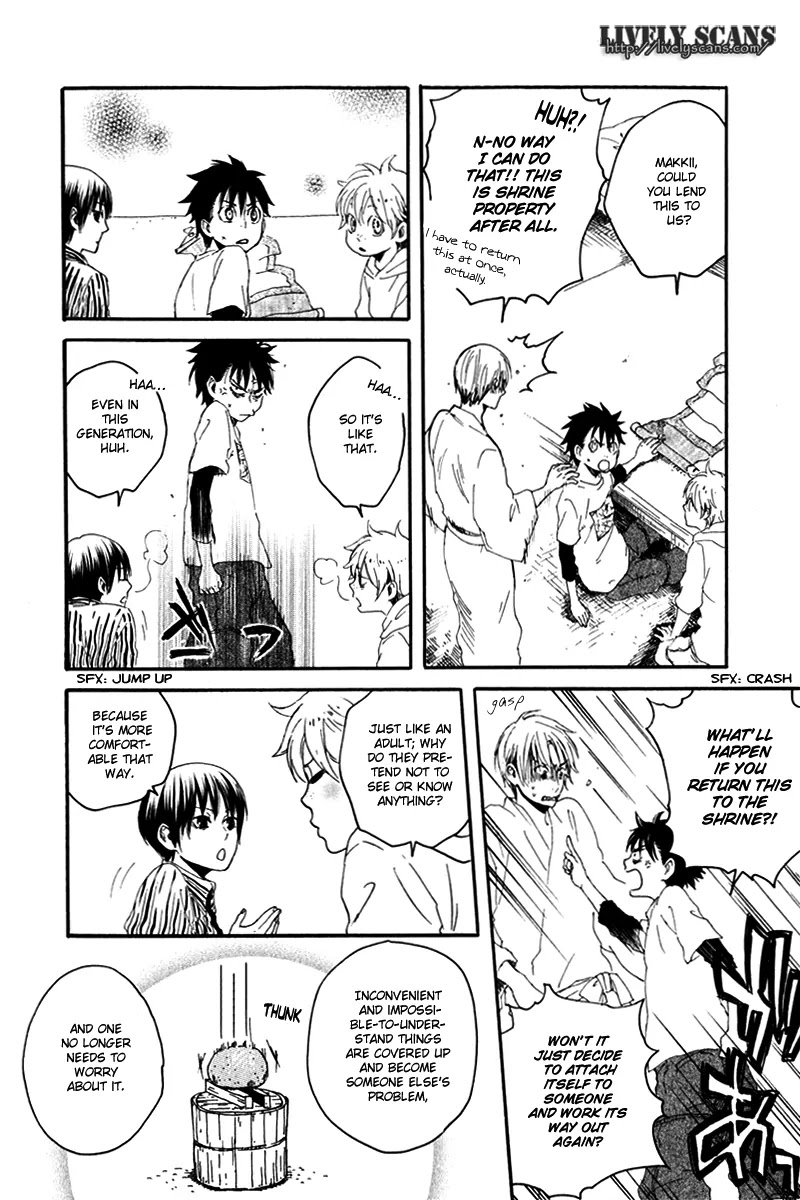 Jigokudou Reikai Tsuushin Chapter 8 page 30 - Chapter 8: Chasing after the Ikiryou (Part 2)