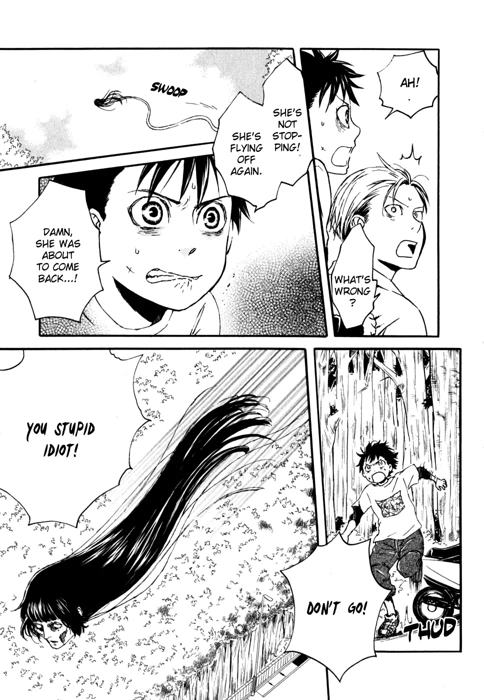 Jigokudou Reikai Tsuushin Chapter 9 page 14 - Chapter 9: Chasing after the Ikiryou (Part 3)