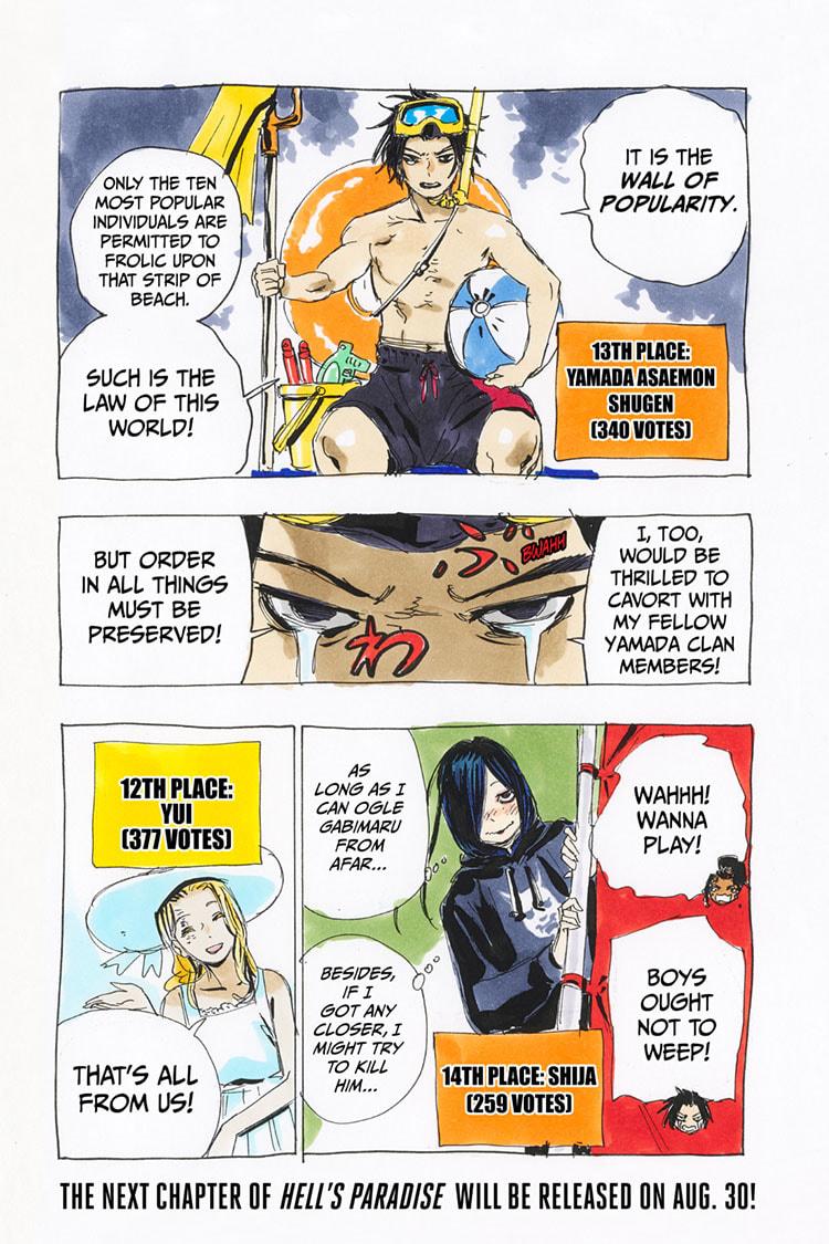 Jigokuraku (KAKU Yuuji) Chapter 108.5 page 4 - Chapter 108.5