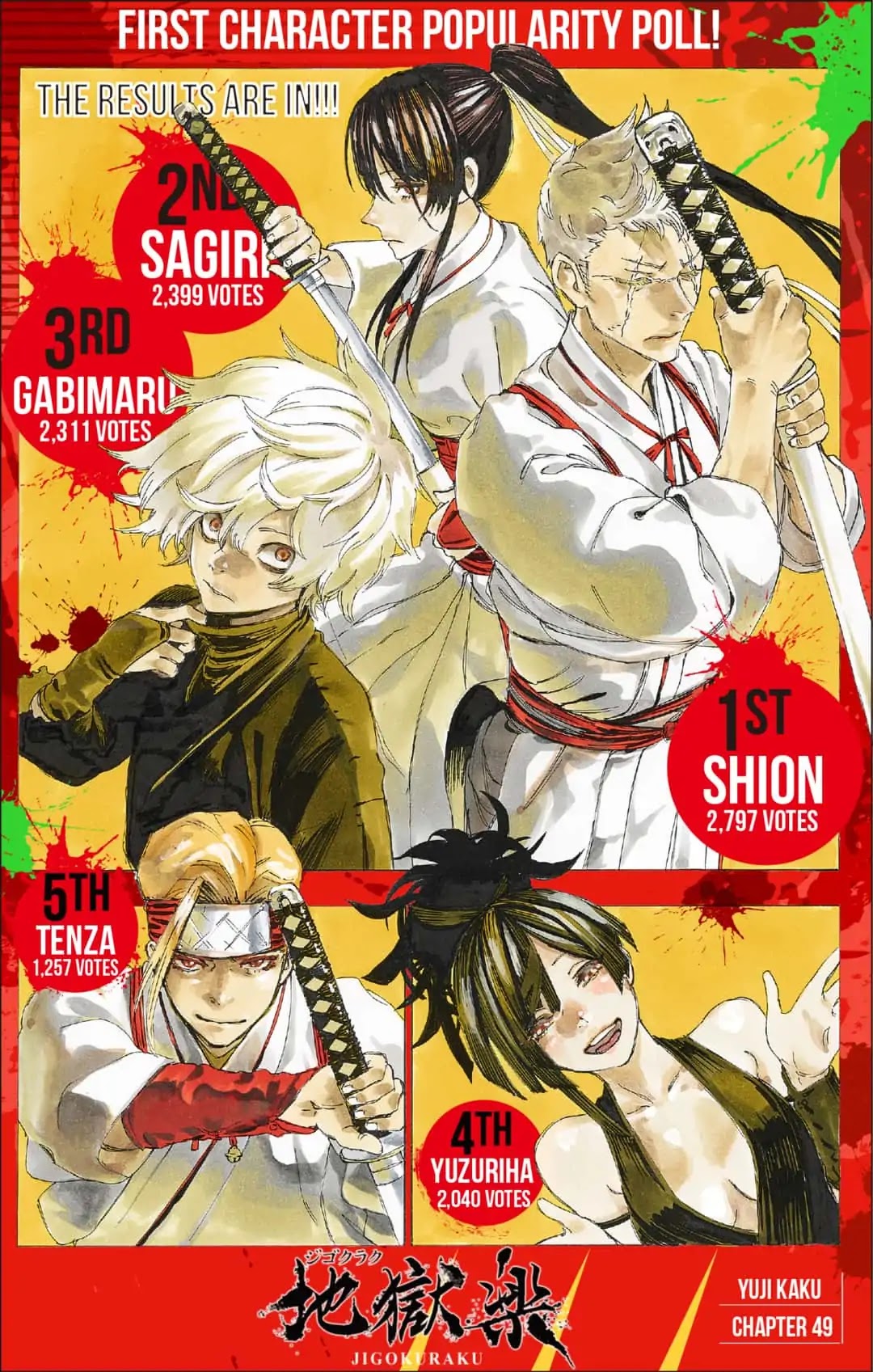 Jigokuraku (KAKU Yuuji) Chapter 49 page 1 - Chapter 49