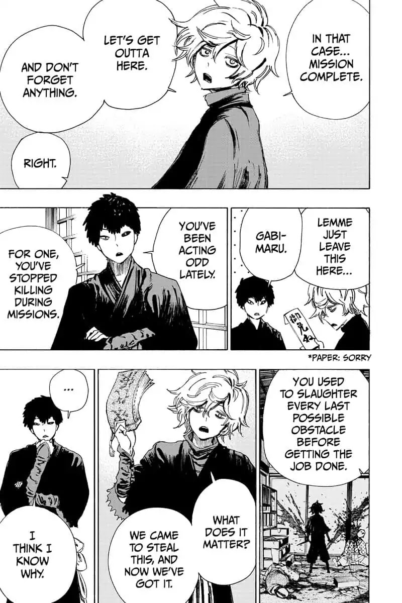 Jigokuraku (KAKU Yuuji) Chapter 59.5 page 7 - Chapter 59.5: Special One-Shot Side Story