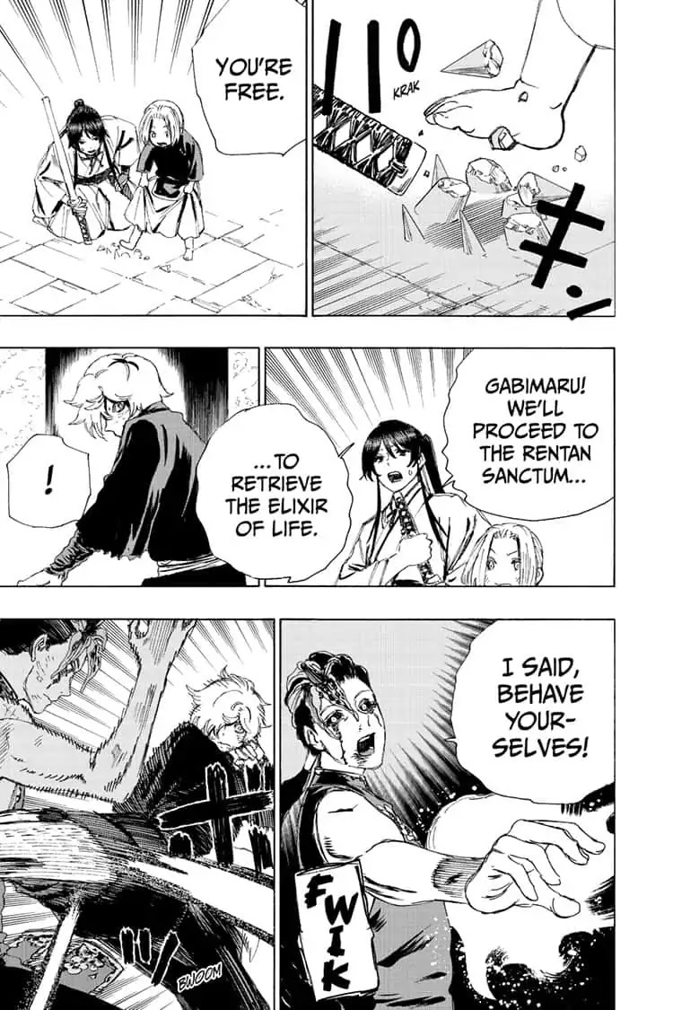 Jigokuraku (KAKU Yuuji) Chapter 65 page 11 - Chapter 65