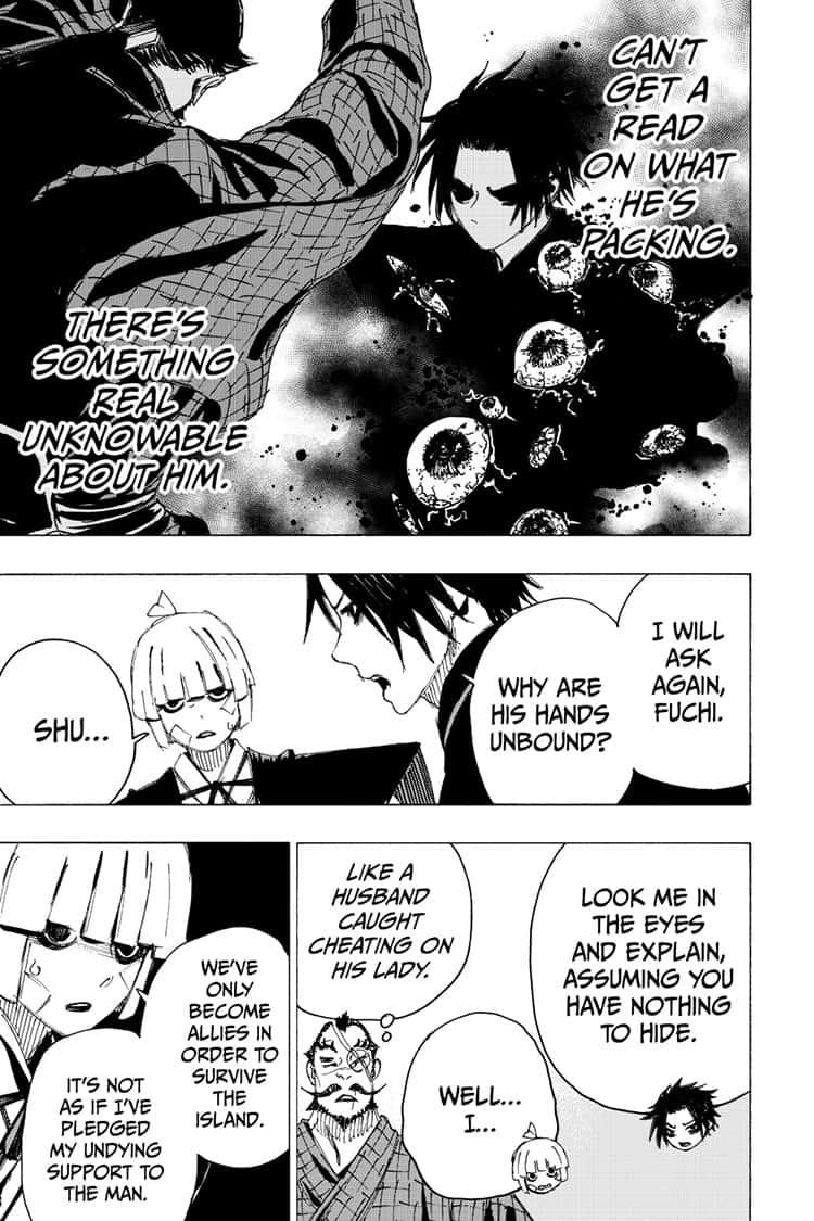 Jigokuraku (KAKU Yuuji) Chapter 90 page 3 - Chapter 90