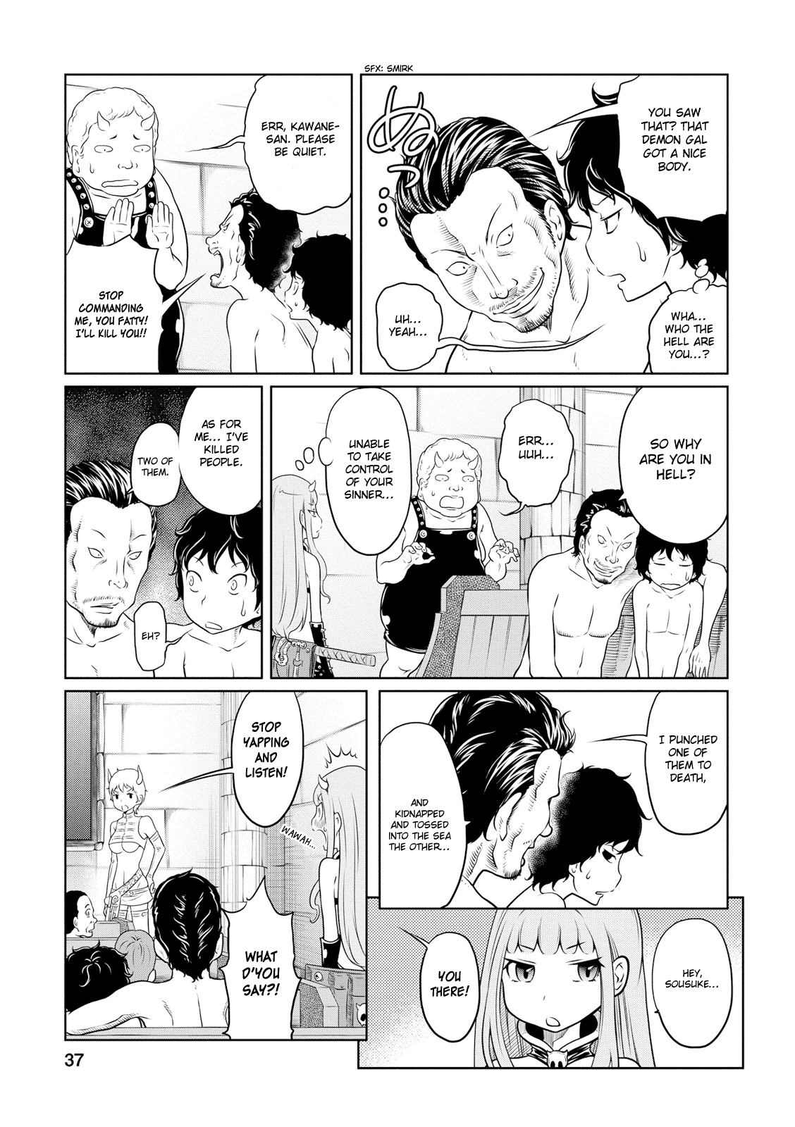 Jigokuren - Death Life Chapter 2 page 10 - Chapter 2: Shoplifting Hell