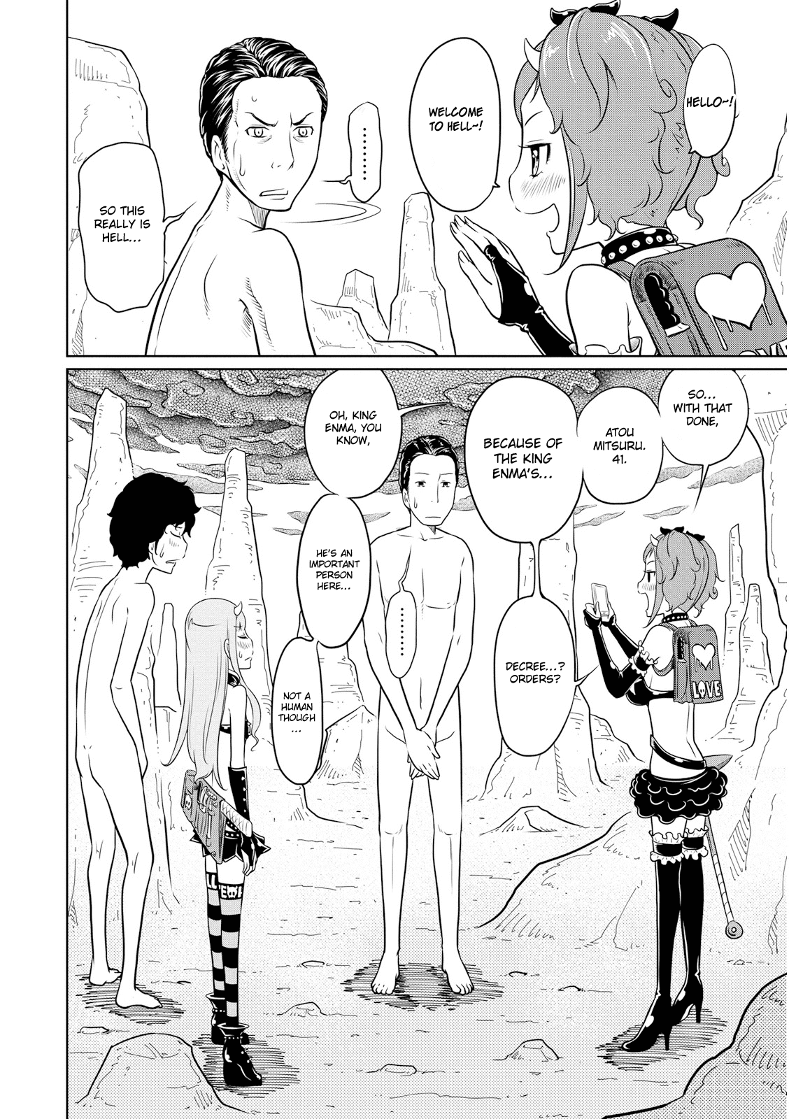Jigokuren - Death Life Chapter 2 page 21 - Chapter 2: Shoplifting Hell