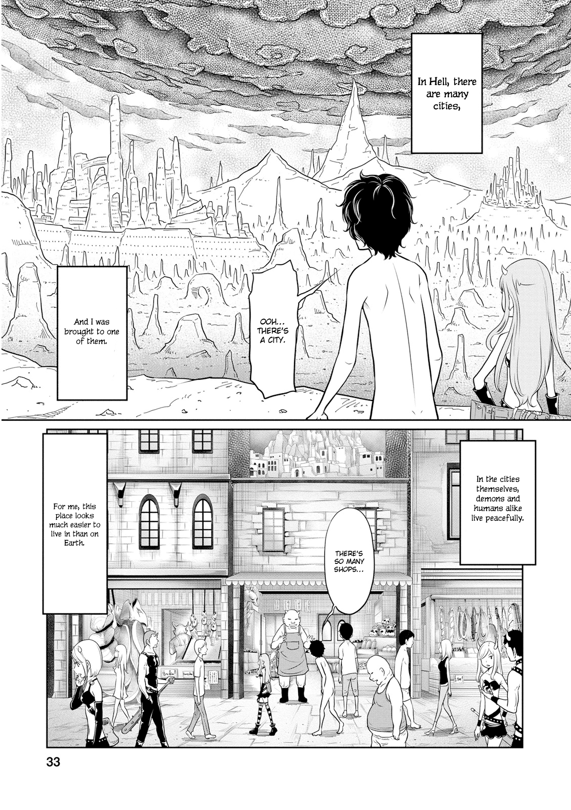 Jigokuren - Death Life Chapter 2 page 6 - Chapter 2: Shoplifting Hell