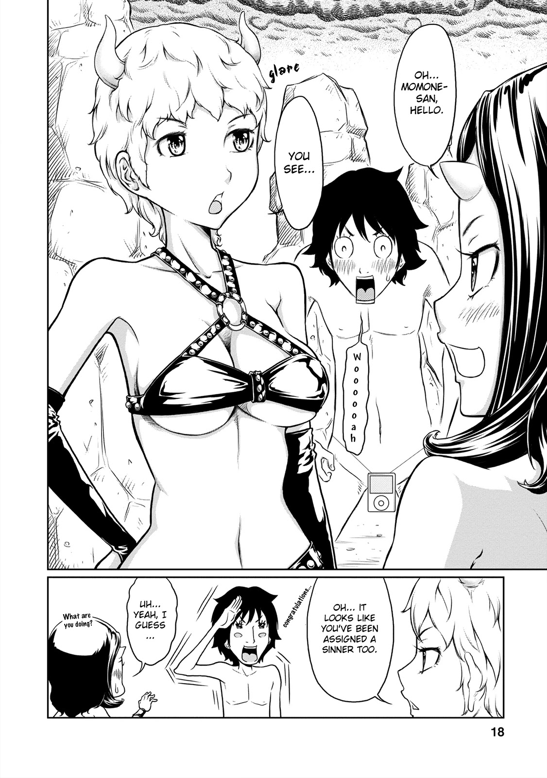Jigokuren - Love in the Hell Chapter 1 page 15 - Chapter 1: The Hell Of Breasts
