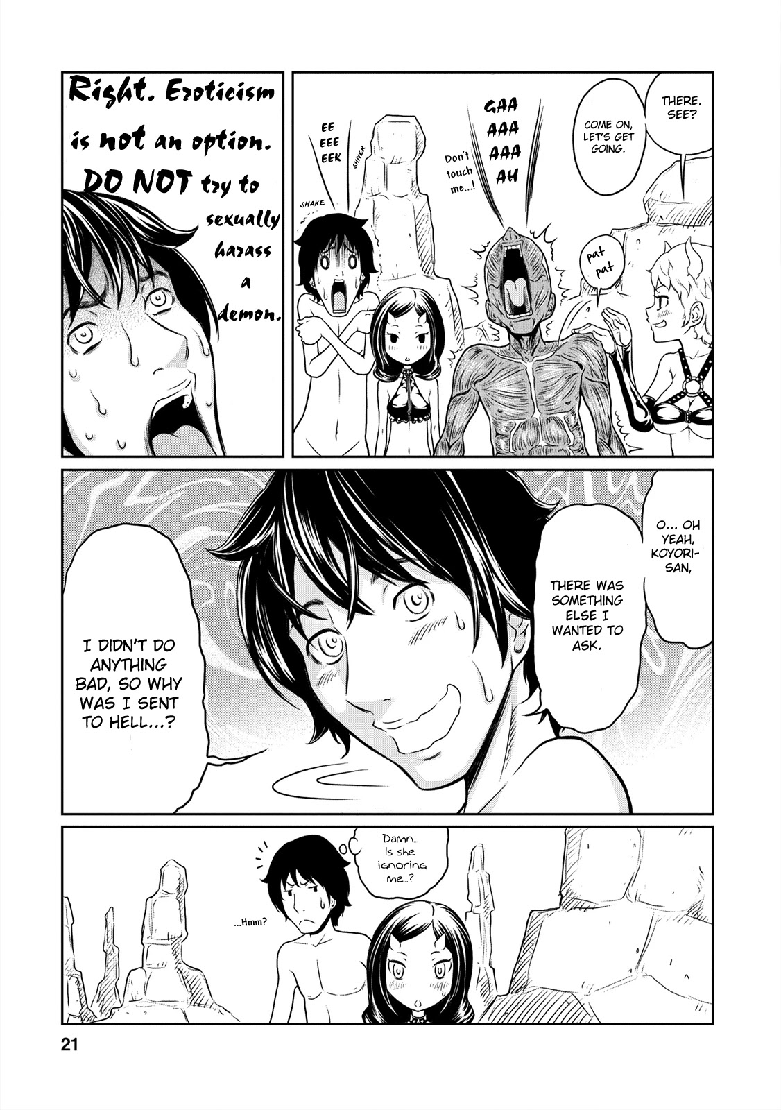 Jigokuren - Love in the Hell Chapter 1 page 18 - Chapter 1: The Hell Of Breasts