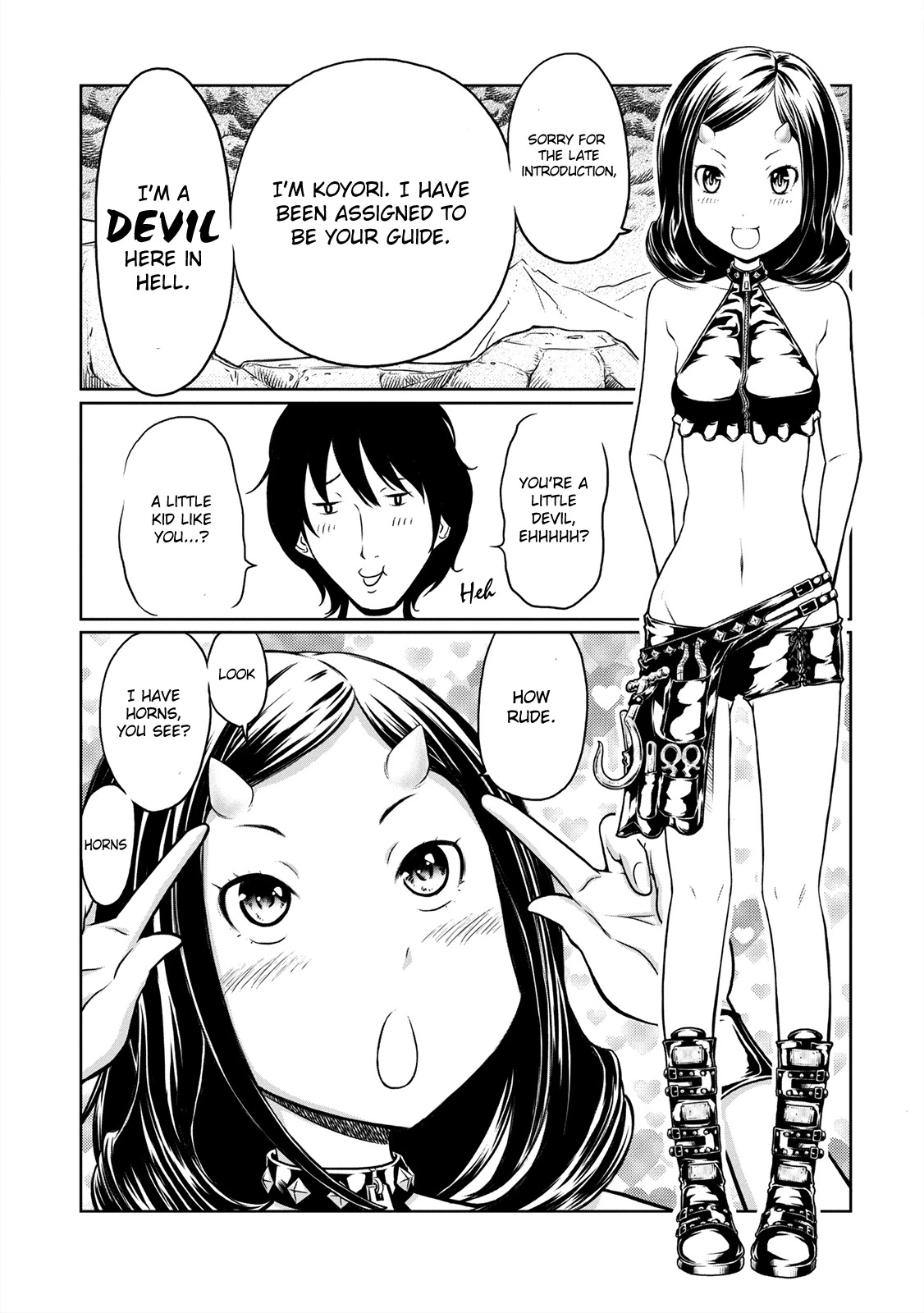 Jigokuren - Love in the Hell Chapter 1 page 8 - Chapter 1: The Hell Of Breasts