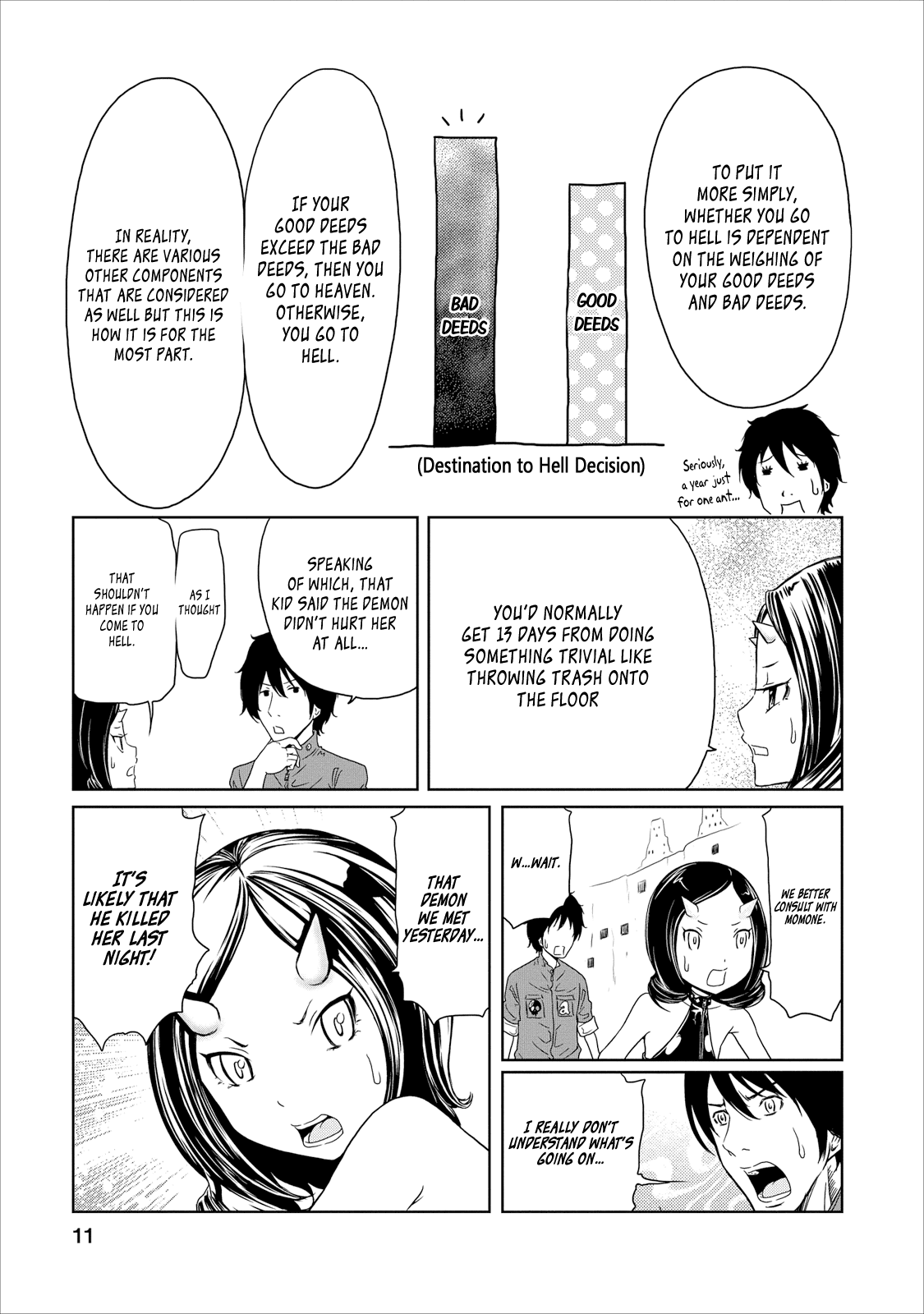 Jigokuren - Love in the Hell Chapter 11 page 11 - Chapter 11: The Hell of Brains