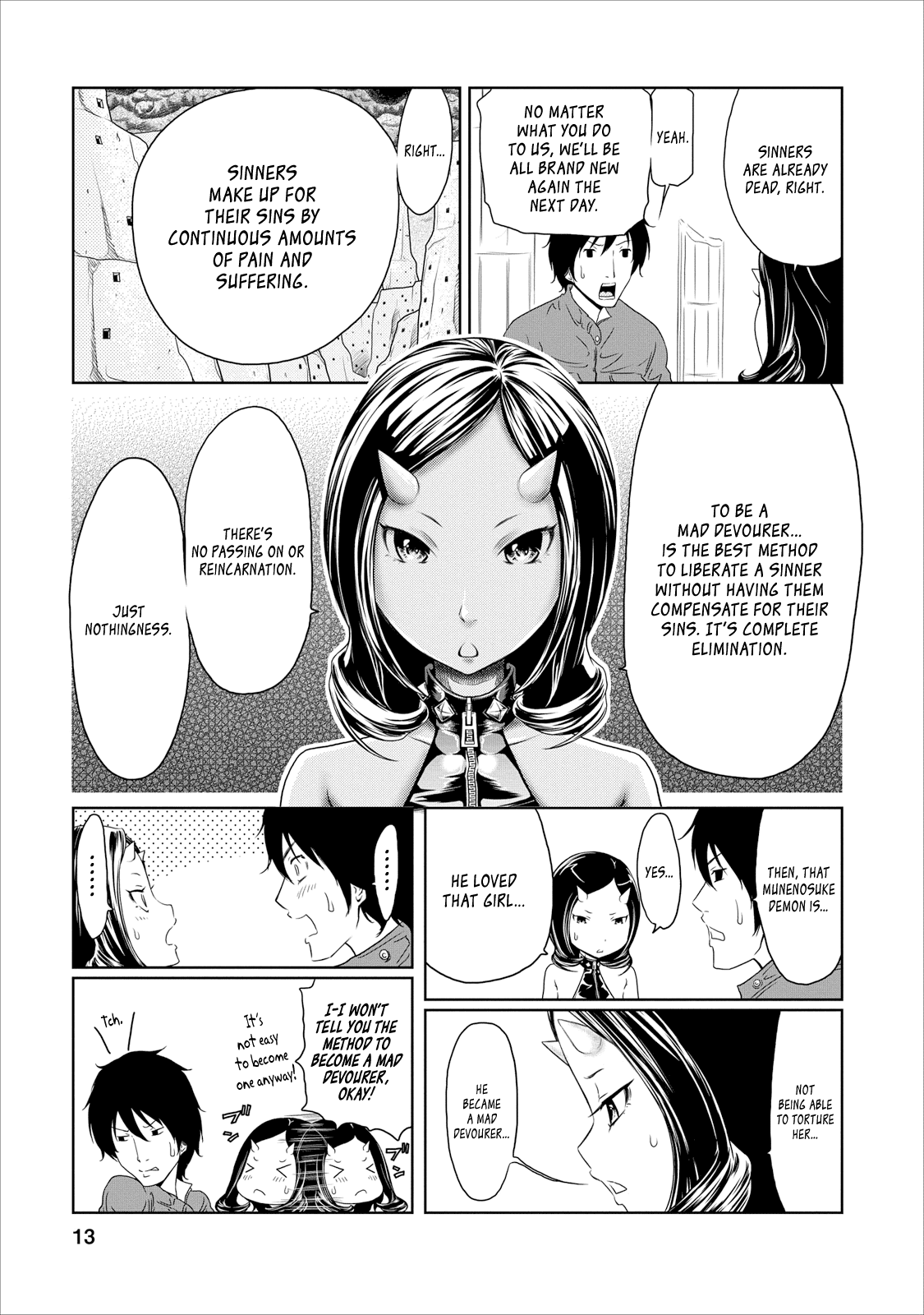 Jigokuren - Love in the Hell Chapter 11 page 13 - Chapter 11: The Hell of Brains