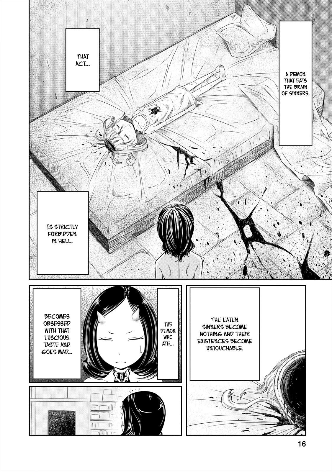 Jigokuren - Love in the Hell Chapter 11 page 16 - Chapter 11: The Hell of Brains