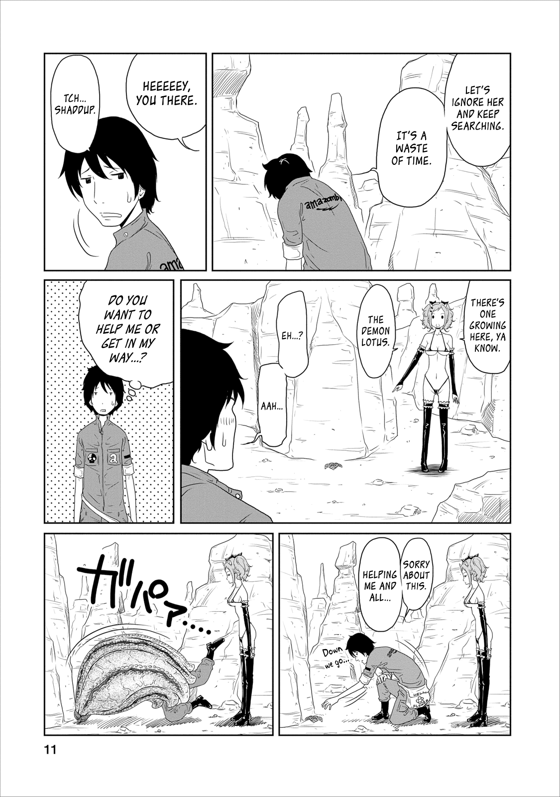 Jigokuren - Love in the Hell Chapter 14 page 11 - Chapter 14: The Hell of Bukkake