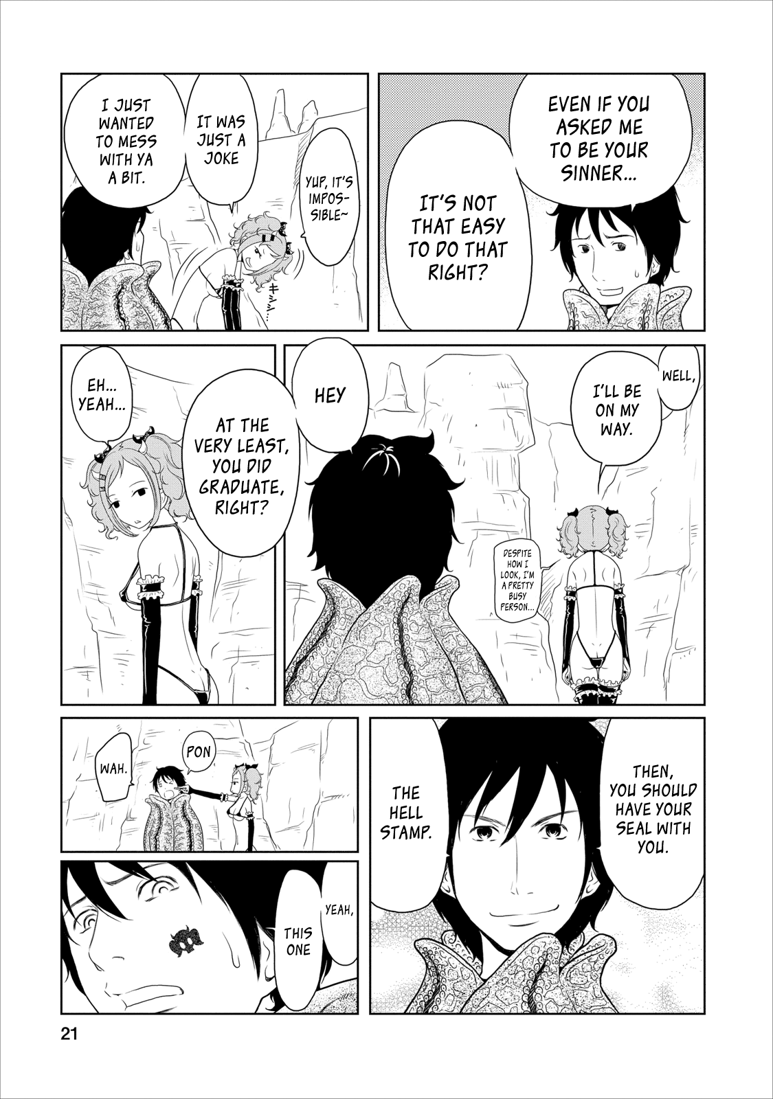 Jigokuren - Love in the Hell Chapter 14 page 21 - Chapter 14: The Hell of Bukkake