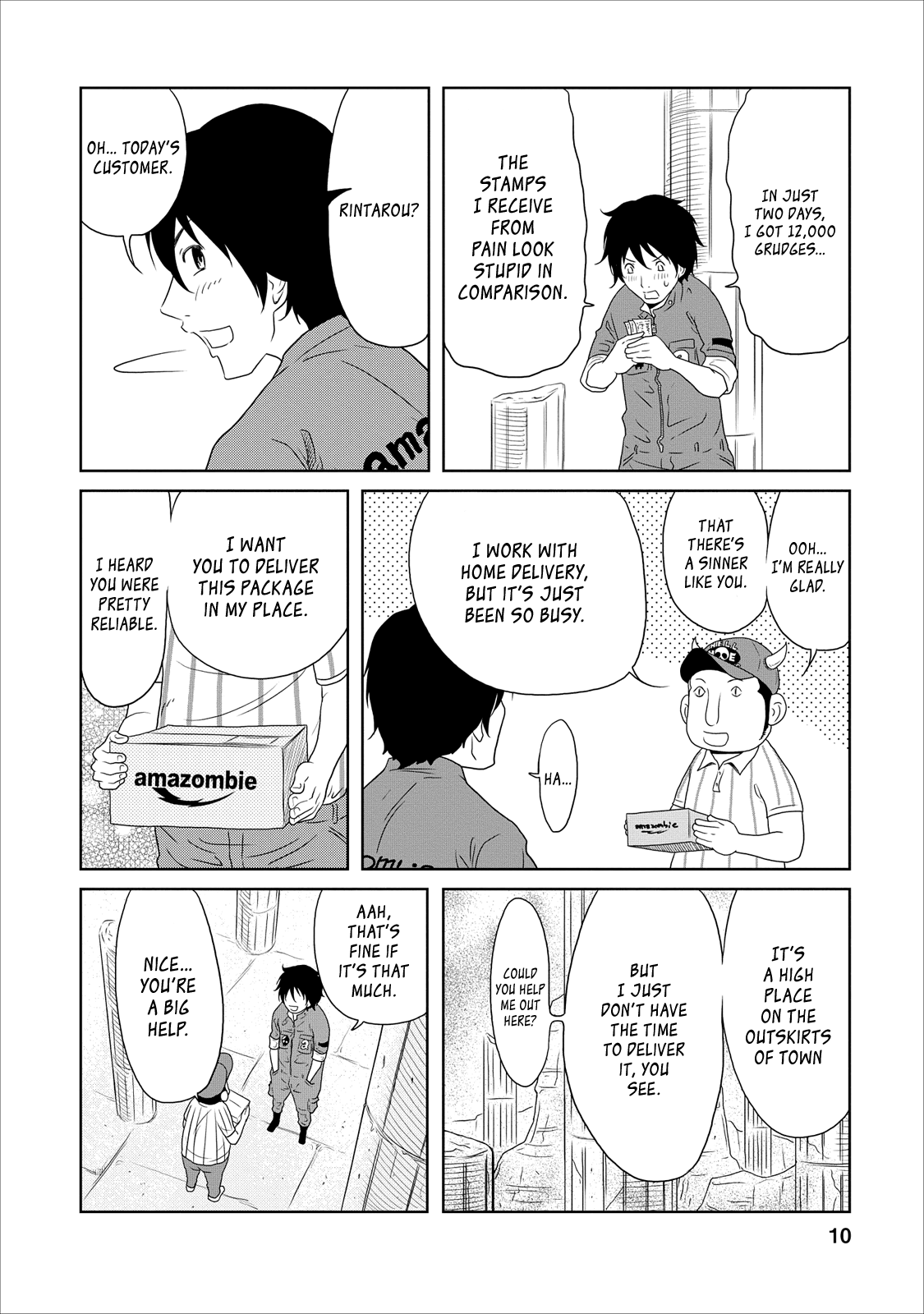 Jigokuren - Love in the Hell Chapter 15 page 10 - Chapter 15: The Hell of Home Deliveries