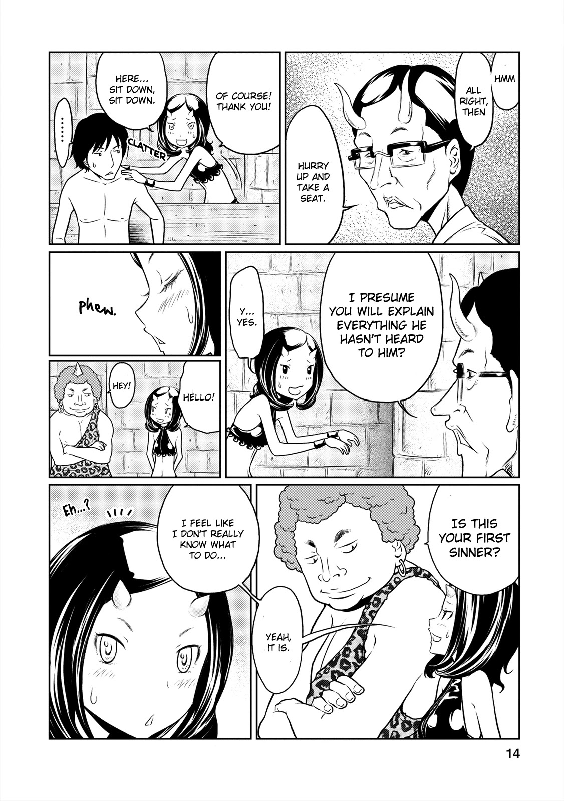 Jigokuren - Love in the Hell Chapter 2 page 13 - Chapter 2: The Hell Of Breasts (2)