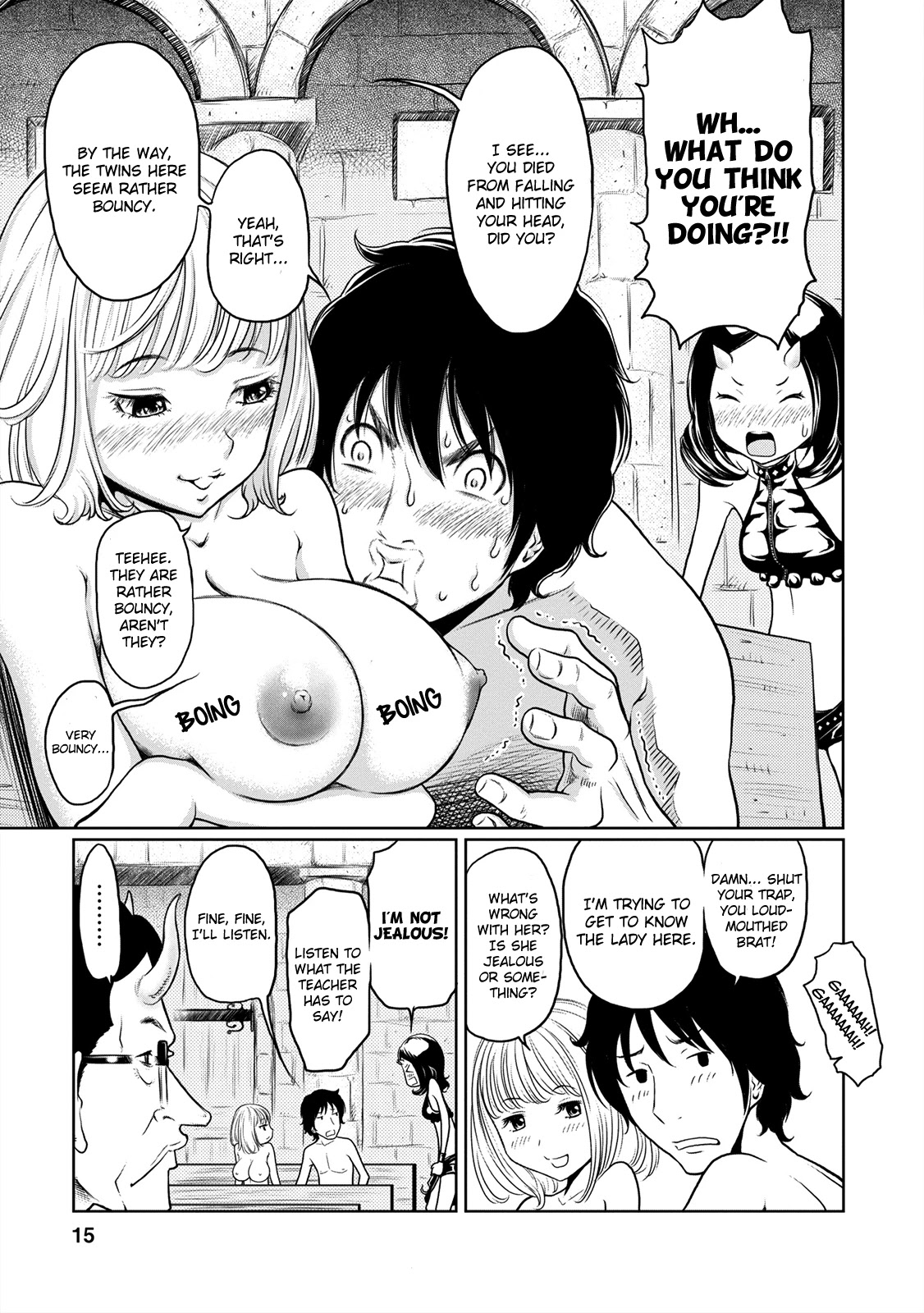 Jigokuren - Love in the Hell Chapter 2 page 14 - Chapter 2: The Hell Of Breasts (2)
