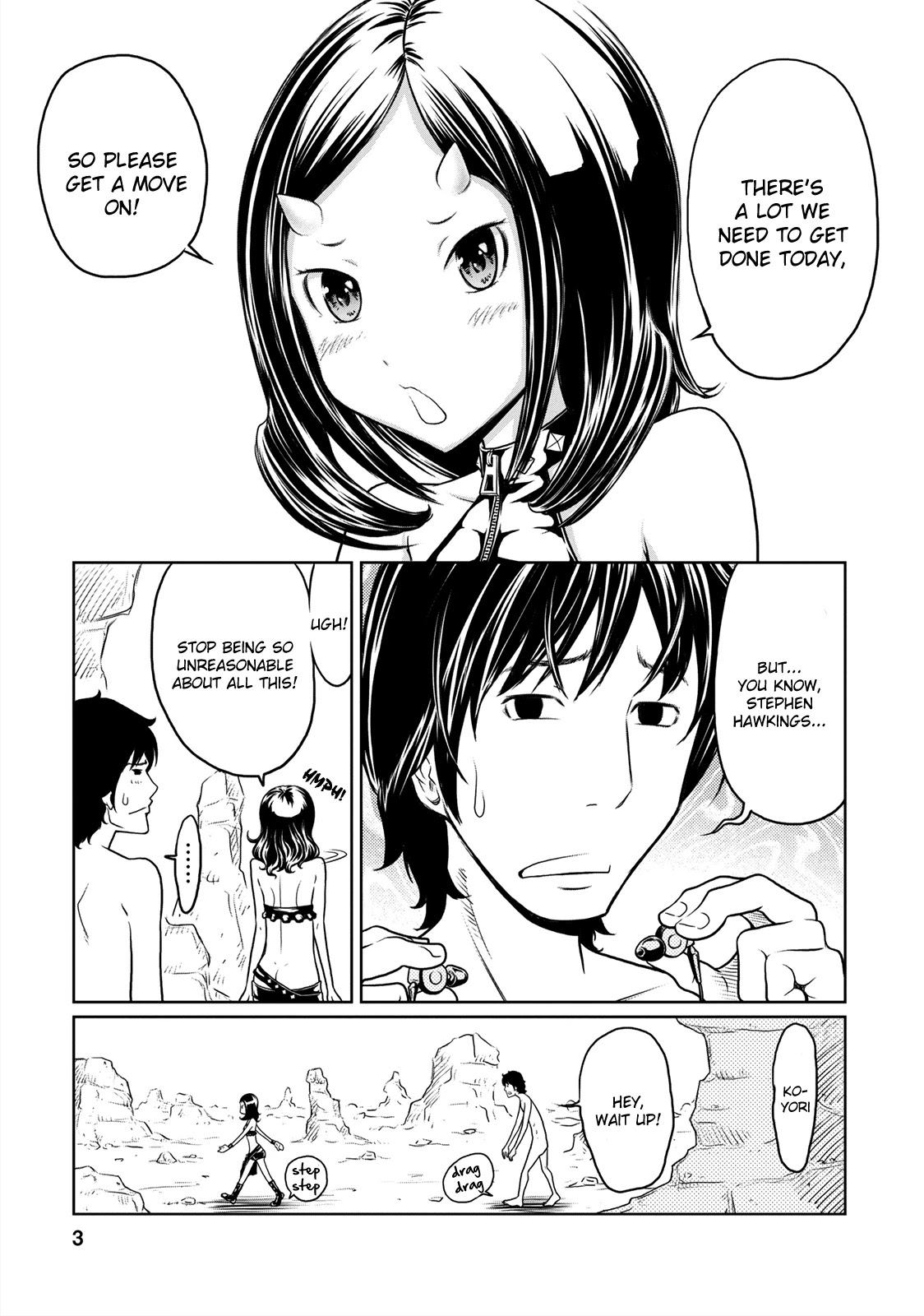 Jigokuren - Love in the Hell Chapter 2 page 3 - Chapter 2: The Hell Of Breasts (2)