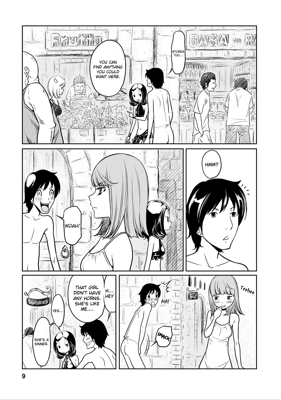 Jigokuren - Love in the Hell Chapter 2 page 8 - Chapter 2: The Hell Of Breasts (2)