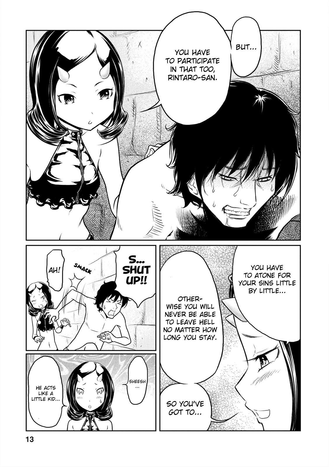 Jigokuren - Love in the Hell Chapter 3 page 13 - Chapter 3: The Hell of Hell Buns