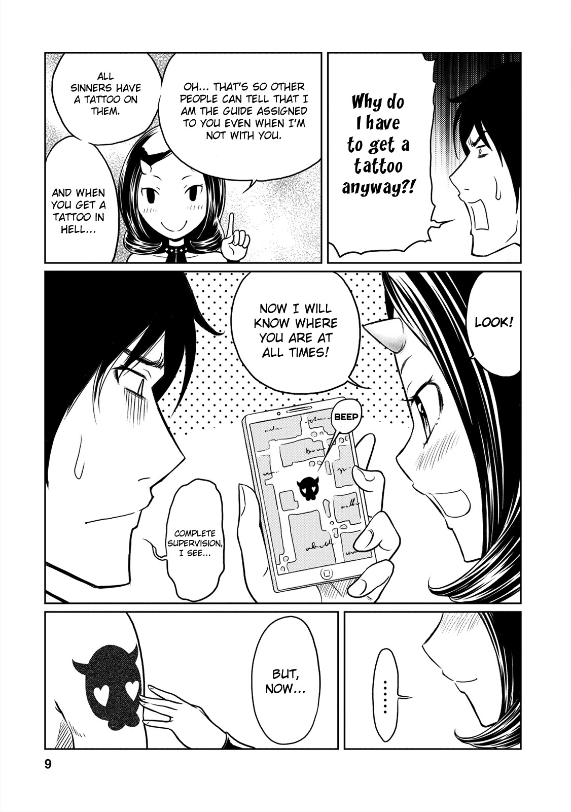 Jigokuren - Love in the Hell Chapter 4 page 9 - Chapter 4: The Hell of Holes
