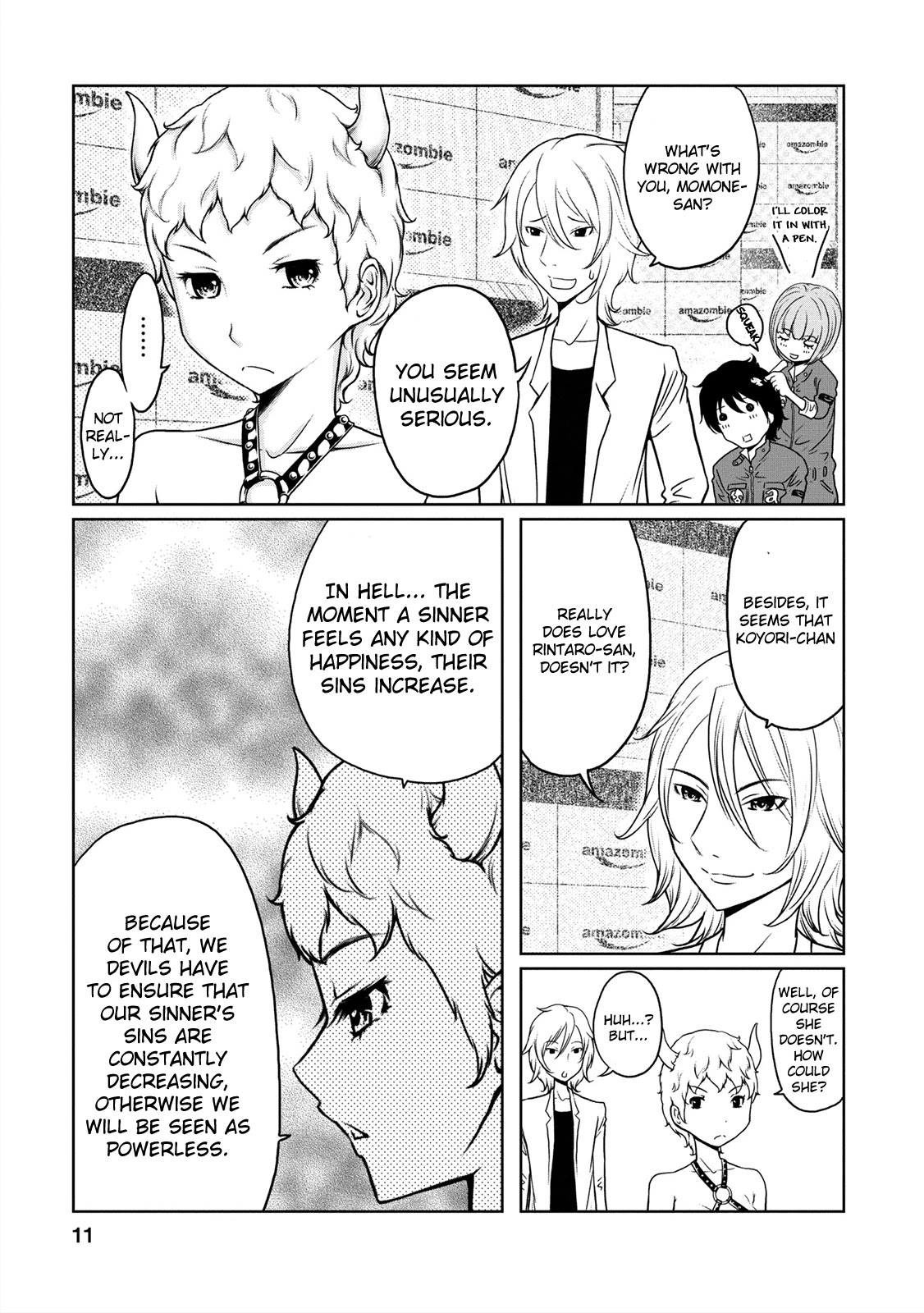 Jigokuren - Love in the Hell Chapter 6 page 11 - Chapter 6: The Hell of Labor