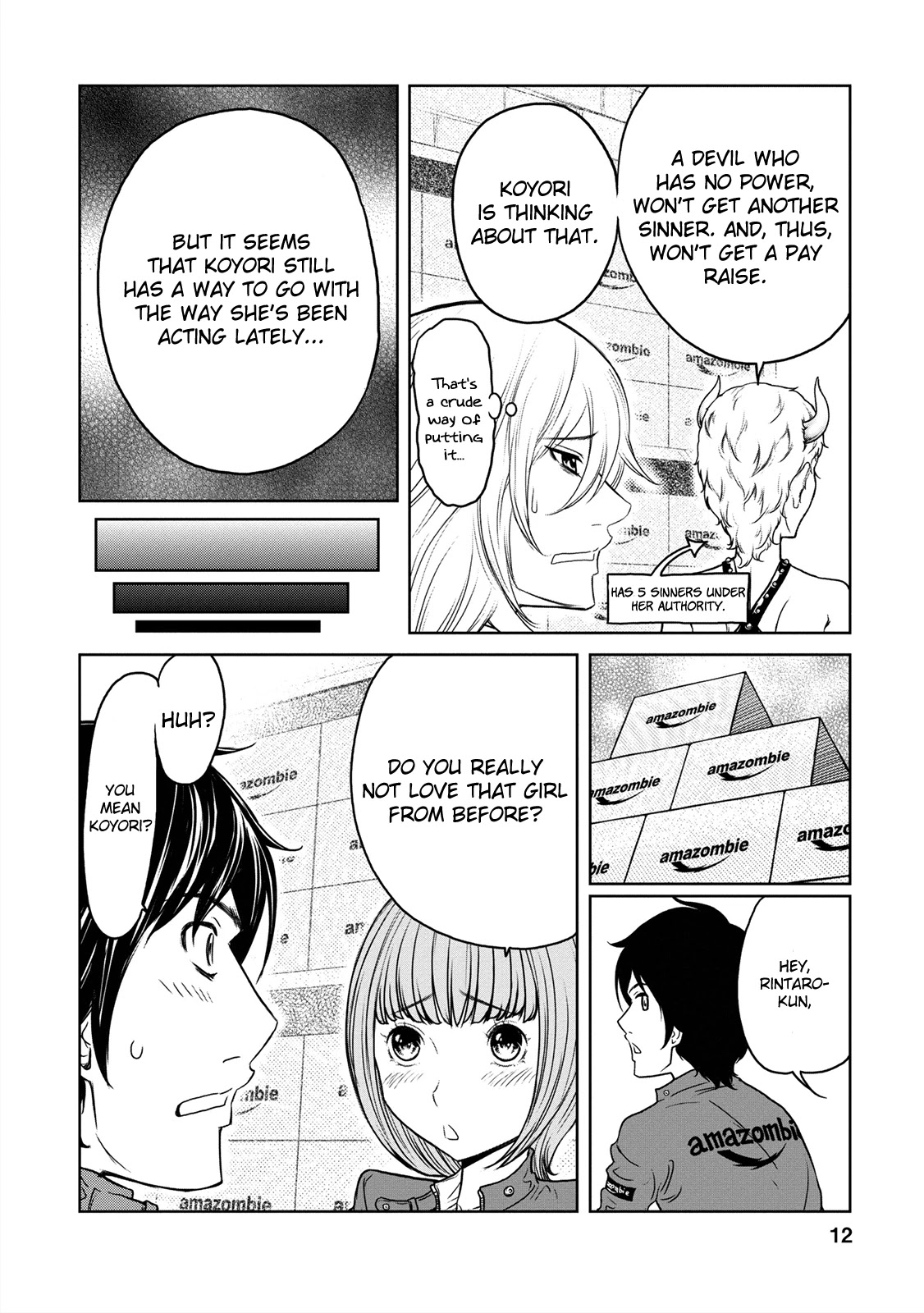 Jigokuren - Love in the Hell Chapter 6 page 12 - Chapter 6: The Hell of Labor