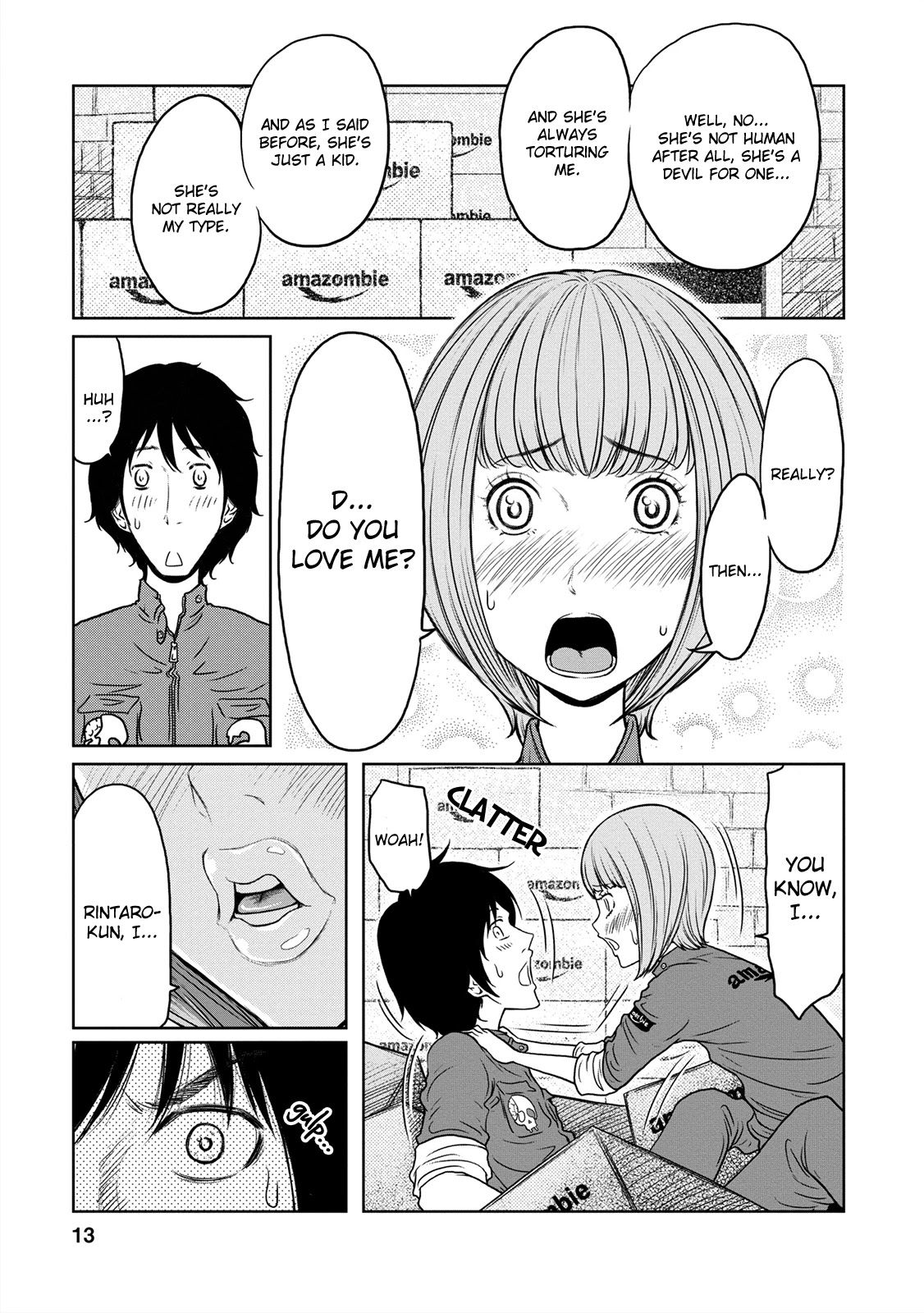 Jigokuren - Love in the Hell Chapter 6 page 13 - Chapter 6: The Hell of Labor