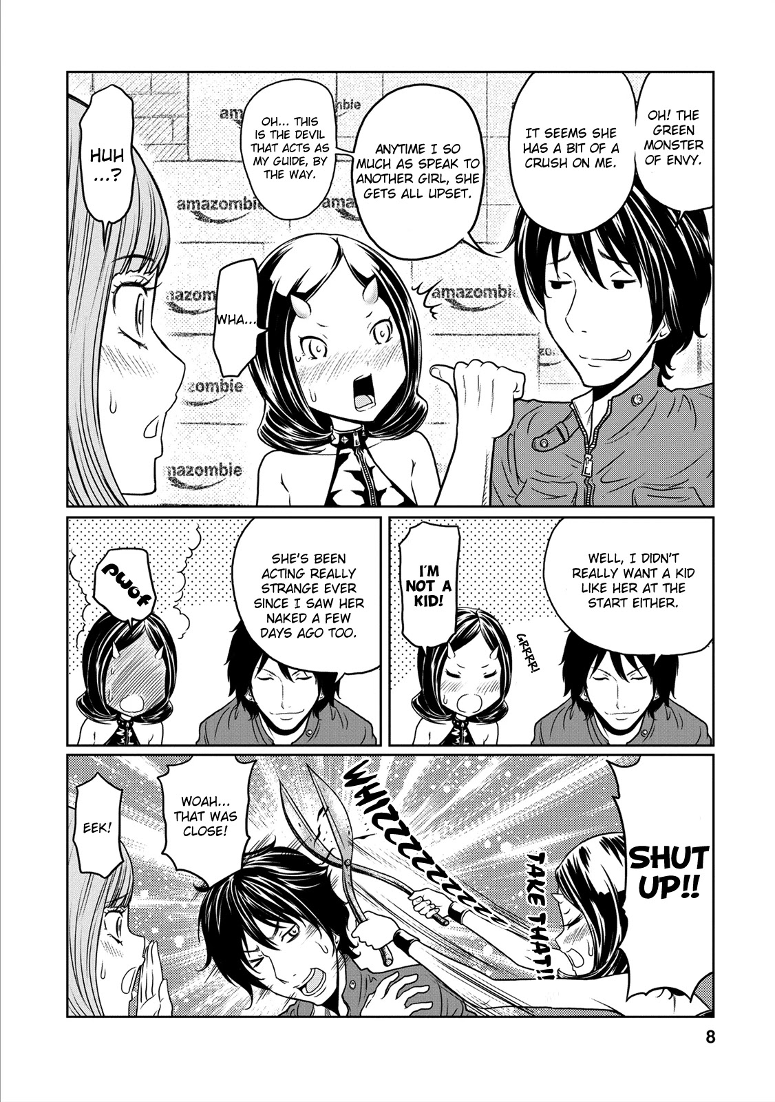 Jigokuren - Love in the Hell Chapter 6 page 8 - Chapter 6: The Hell of Labor