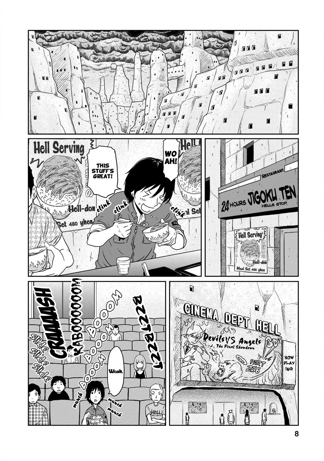 Jigokuren - Love in the Hell Chapter 7 page 8 - Chapter 7: The Hell of Resting