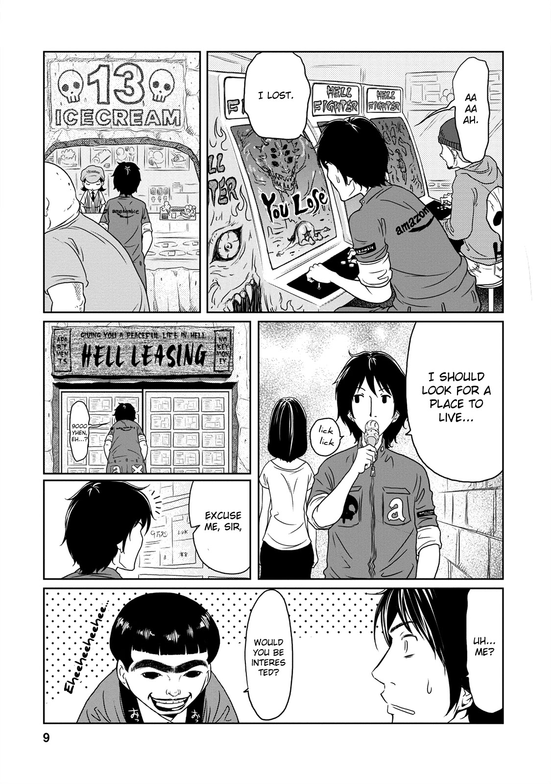 Jigokuren - Love in the Hell Chapter 7 page 9 - Chapter 7: The Hell of Resting