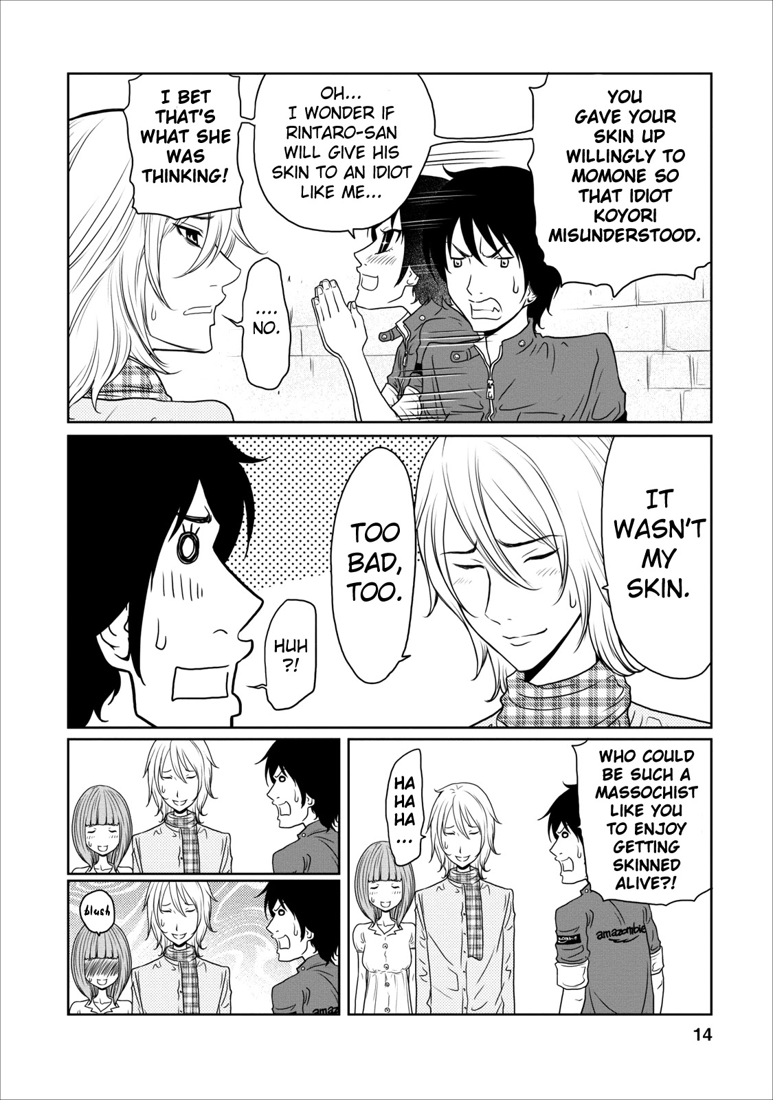 Jigokuren - Love in the Hell Chapter 9 page 14 - Chapter 9: The Hell of Skin