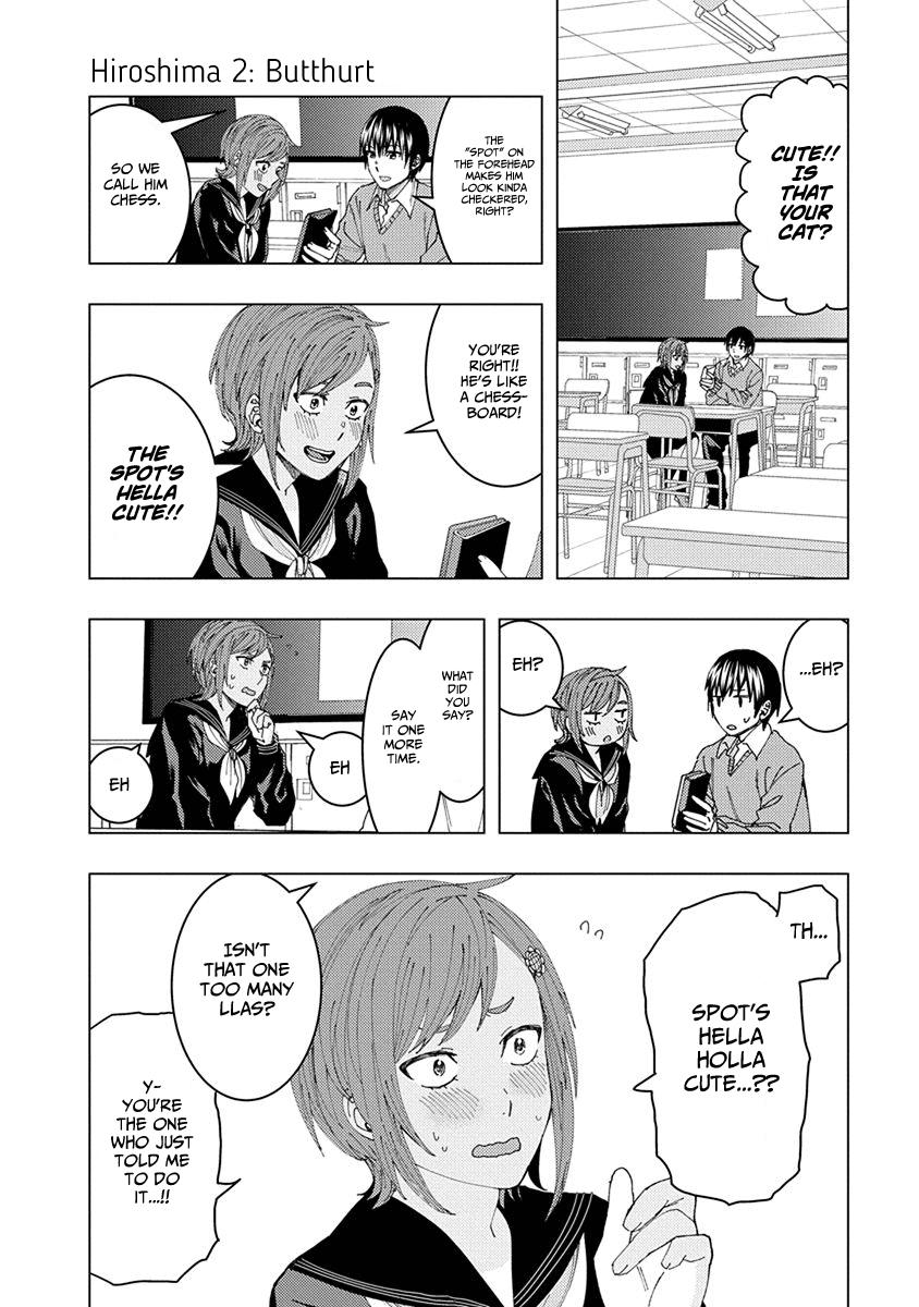 Jiken Jaken! Chapter 43.1 page 6 - Chapter 43.1: Hiroshima girl Himawari-chan! (1-3)