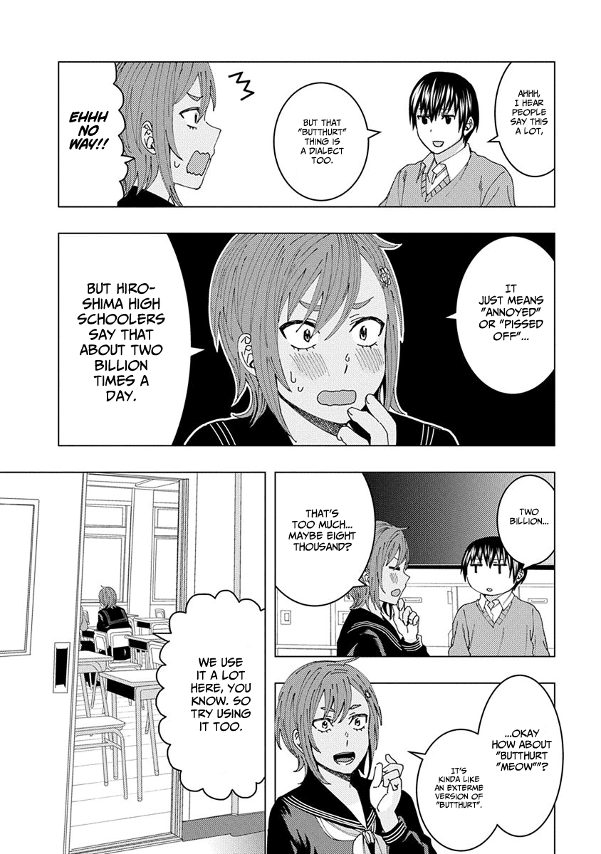 Jiken Jaken! Chapter 43.1 page 8 - Chapter 43.1: Hiroshima girl Himawari-chan! (1-3)