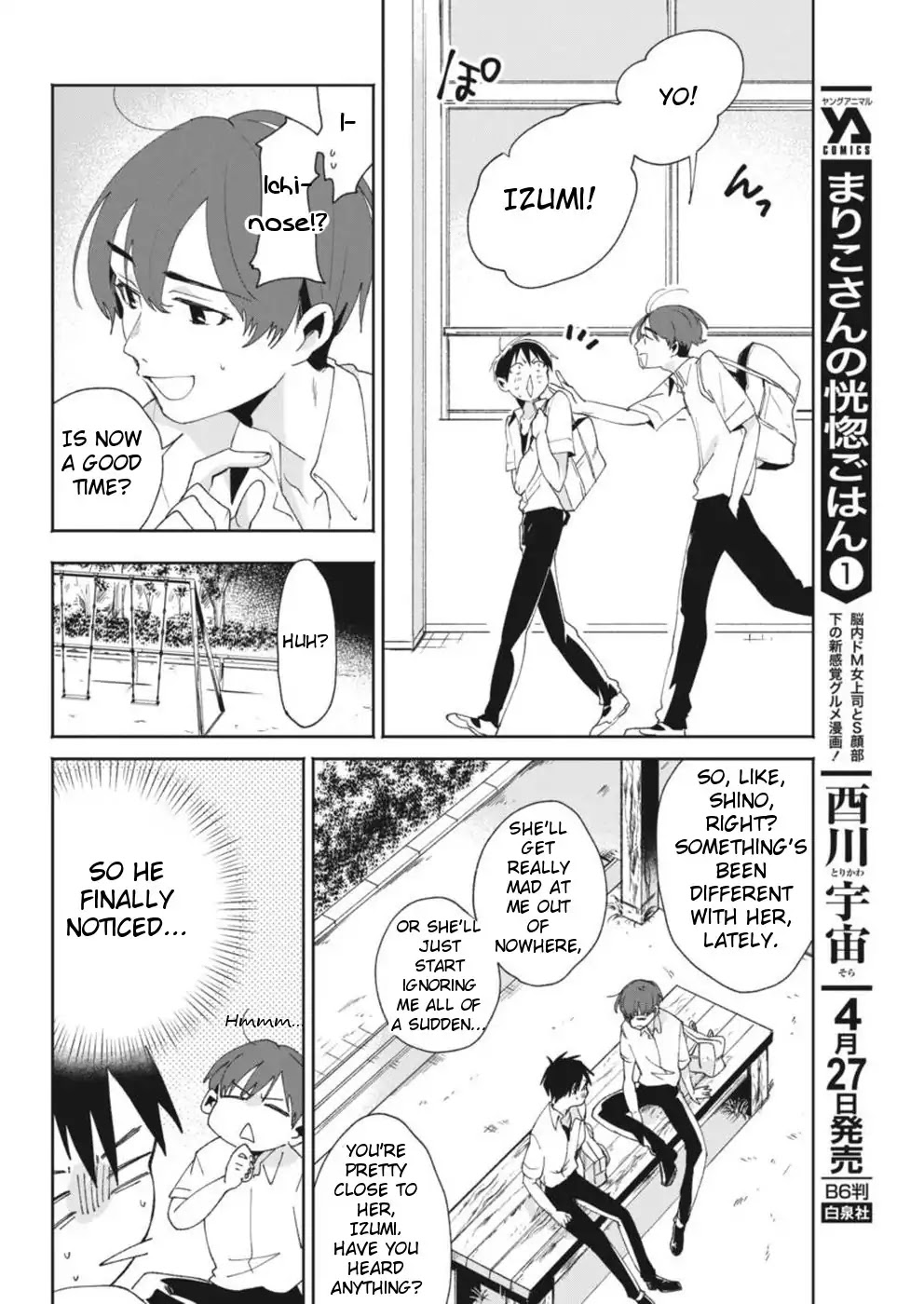 Jikkyou!! Izumi-kun no Koi Moyou Chapter 13 page 8 - Chapter 13: Izumi's Complete Upending
