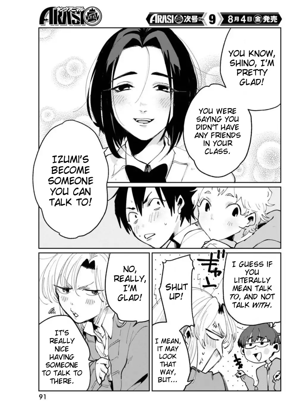 Jikkyou!! Izumi-kun no Koi Moyou Chapter 4 page 11 - Chapter 4: Izumi's Position