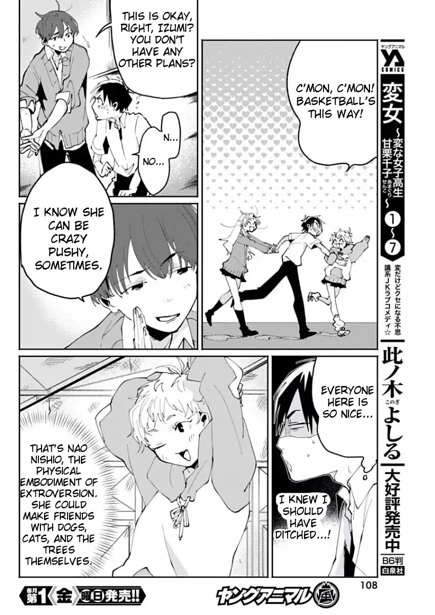 Jikkyou!! Izumi-kun no Koi Moyou Chapter 5 page 4 - Chapter 5: Izumi's Taste of Fear
