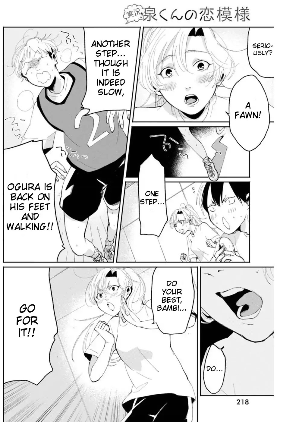 Jikkyou!! Izumi-kun no Koi Moyou Chapter 6 page 20 - Chapter 6: Izumi's Single Step