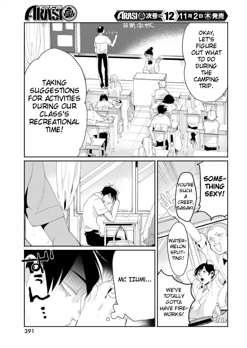 Jikkyou!! Izumi-kun no Koi Moyou Chapter 7 page 15 - Chapter 7: Izumi's Struggle