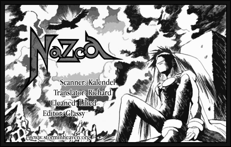 Jikuu Tenshou Nazca Chapter 6 page 1 - Chapter 6: The Inti Maiden