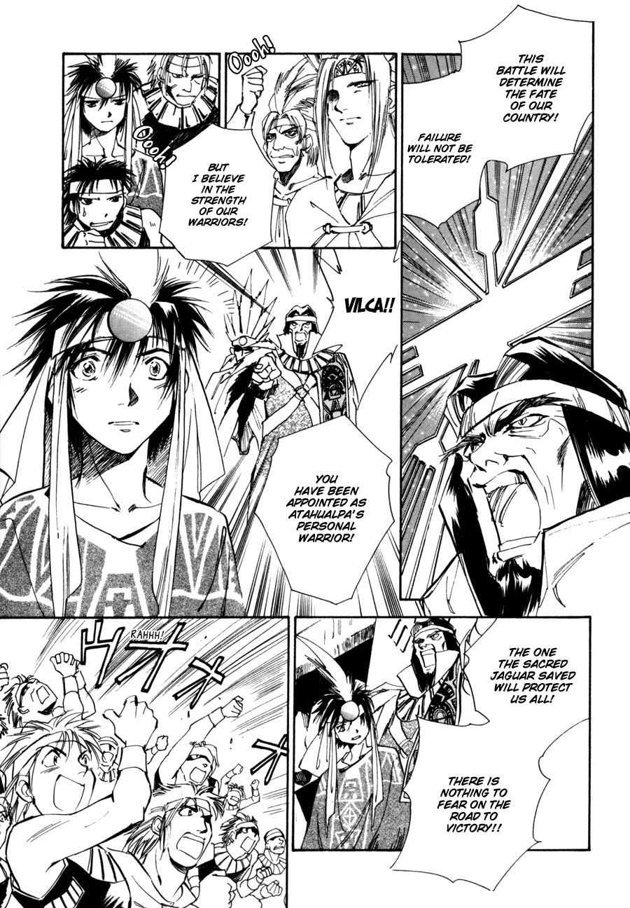Jikuu Tenshou Nazca Chapter 6 page 16 - Chapter 6: The Inti Maiden