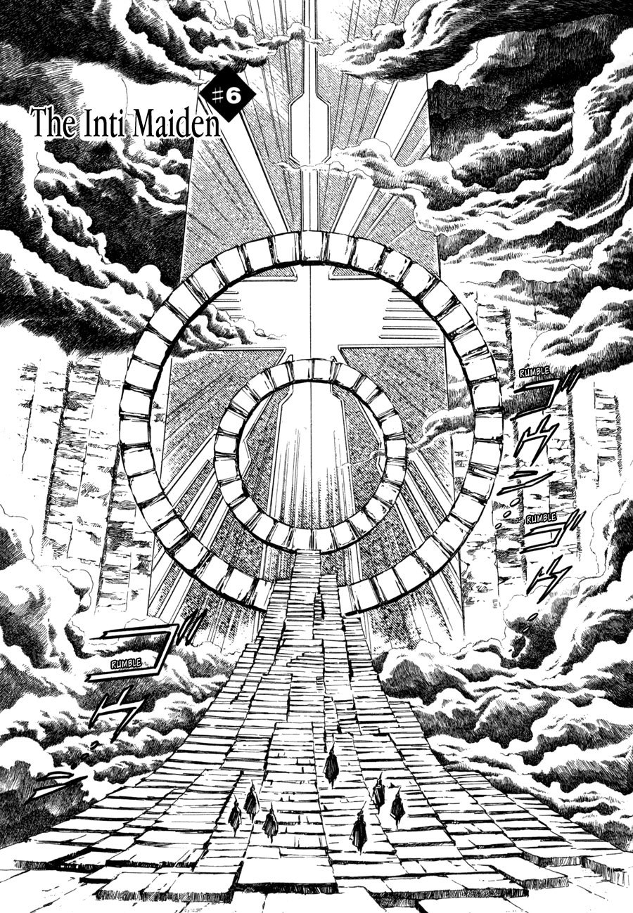 Jikuu Tenshou Nazca Chapter 6 page 2 - Chapter 6: The Inti Maiden